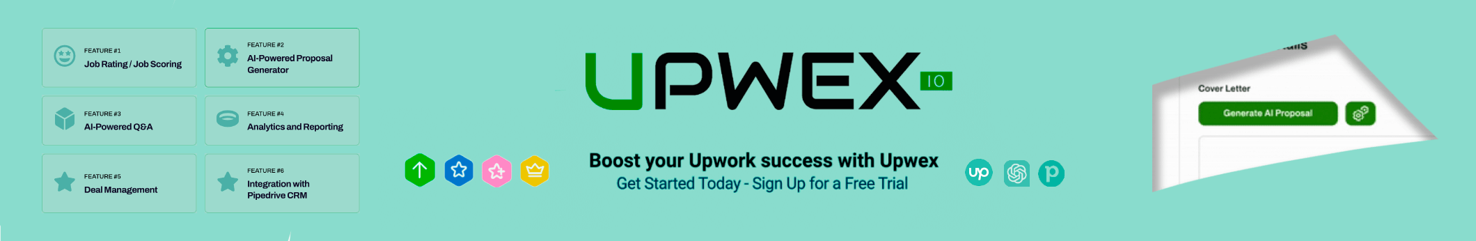 Upwex - AI tools for upwork.